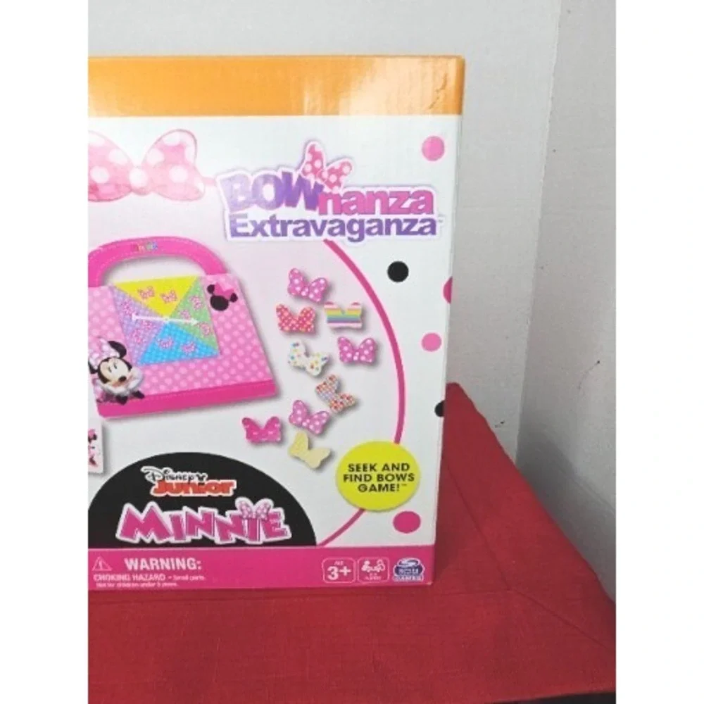 Disney Junior Minnie Mouse BOWnanza Extravaganza Seek‎ & Find Bows Game NEW